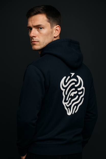 HOODIE "FLOW OF THE BISON"