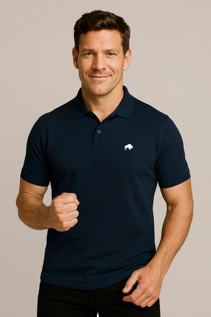 POLO "BISON'S RESILIENCE" NAVY