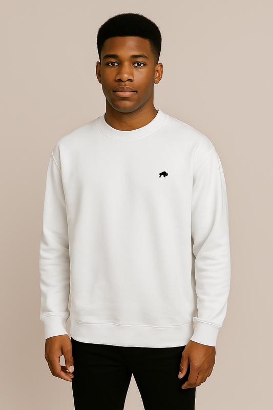 SWEATSHIRT "OVERHURDLE" WHITE