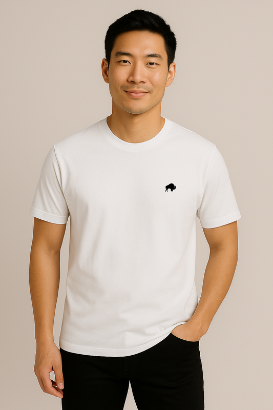 T-SHIRT "BISON'S RESILIENCE" WHITE