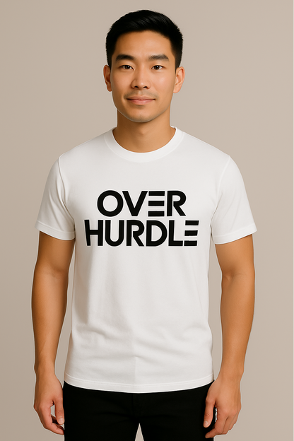 T-SHIRT "OVERHURDLE" WHITE