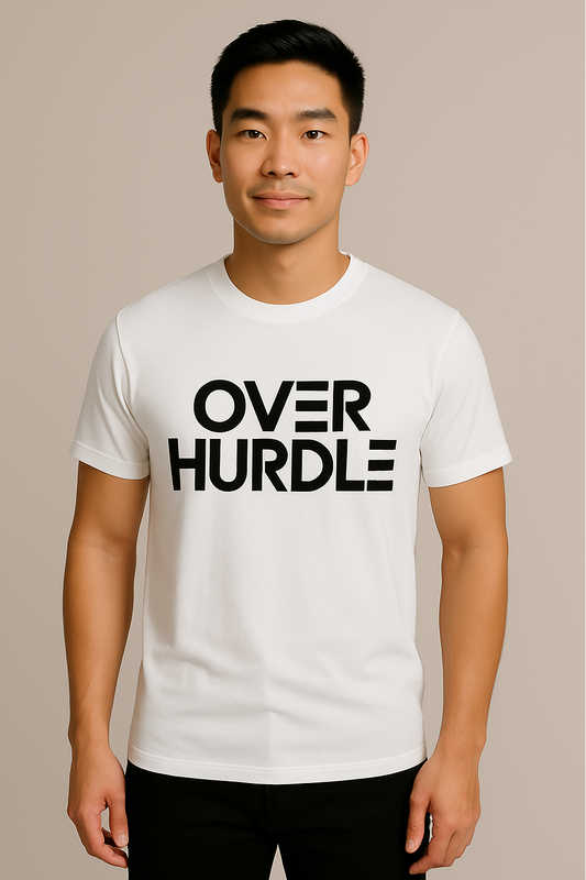 T-SHIRT "OVERHURDLE" WHITE